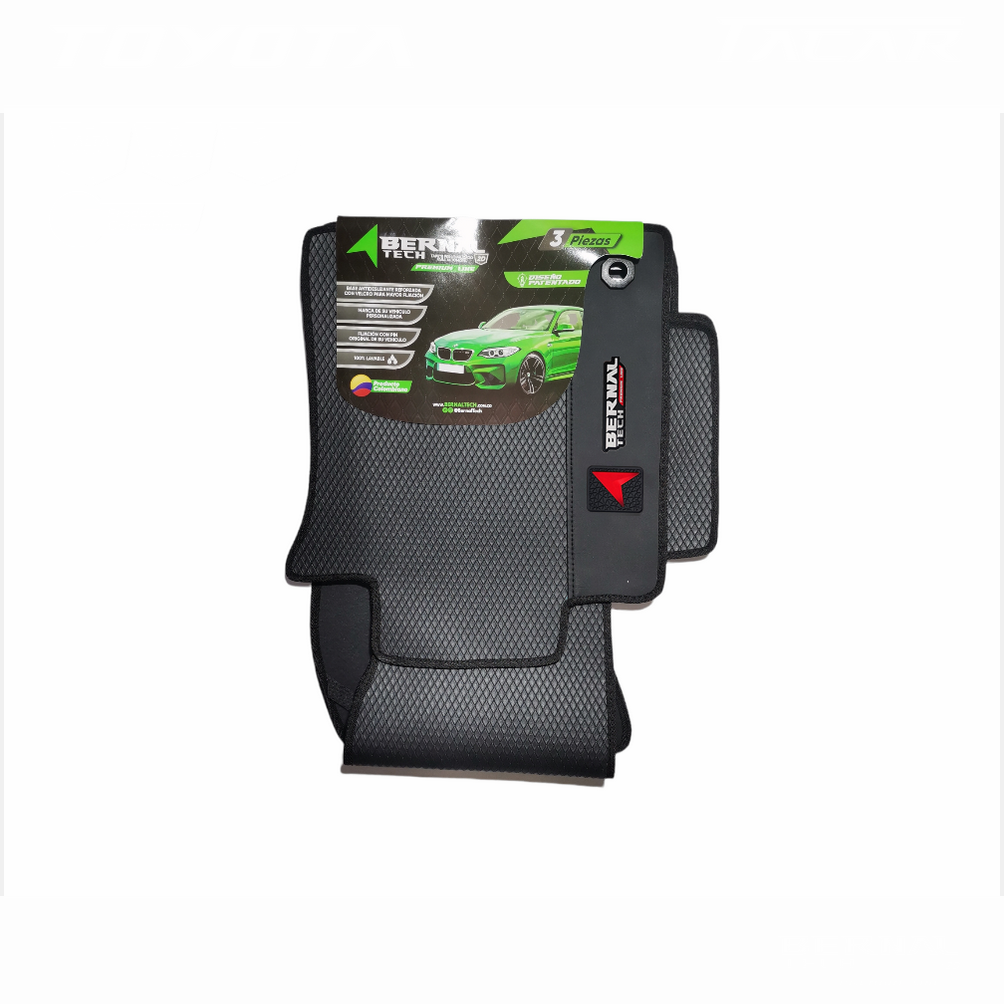 TAPETE PARA CARRO TACAR PREMIUM TOYOTA PRADO TX-L CON EXTINTOR