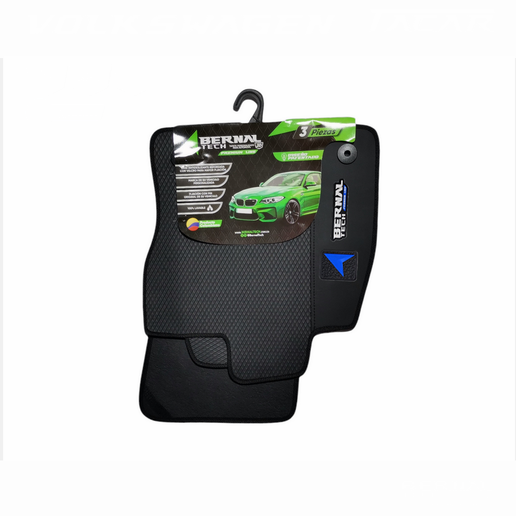 TAPETE PARA CARRO TACAR PREMIUM VOLKSWAGEN GOLF 2016