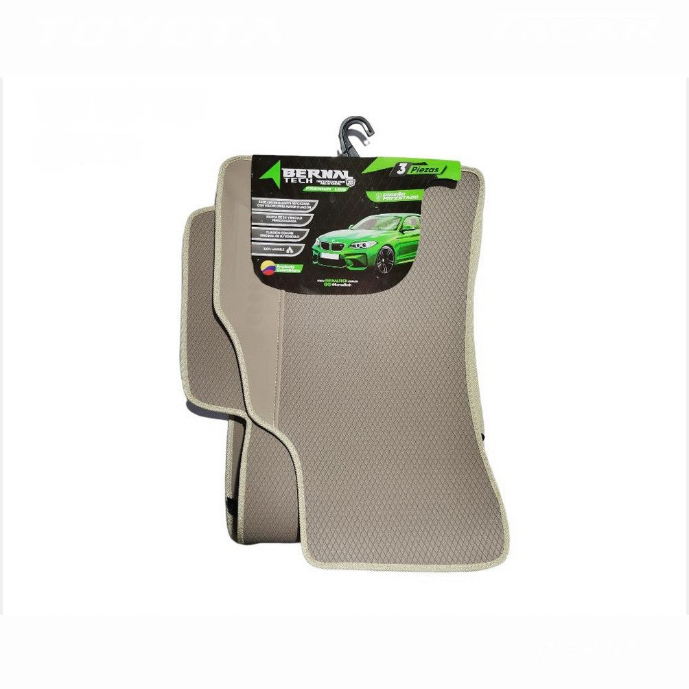 TAPETE PARA CARRO TACAR PREMIUM TOYOTA FORTUNER 2010 BEIGE