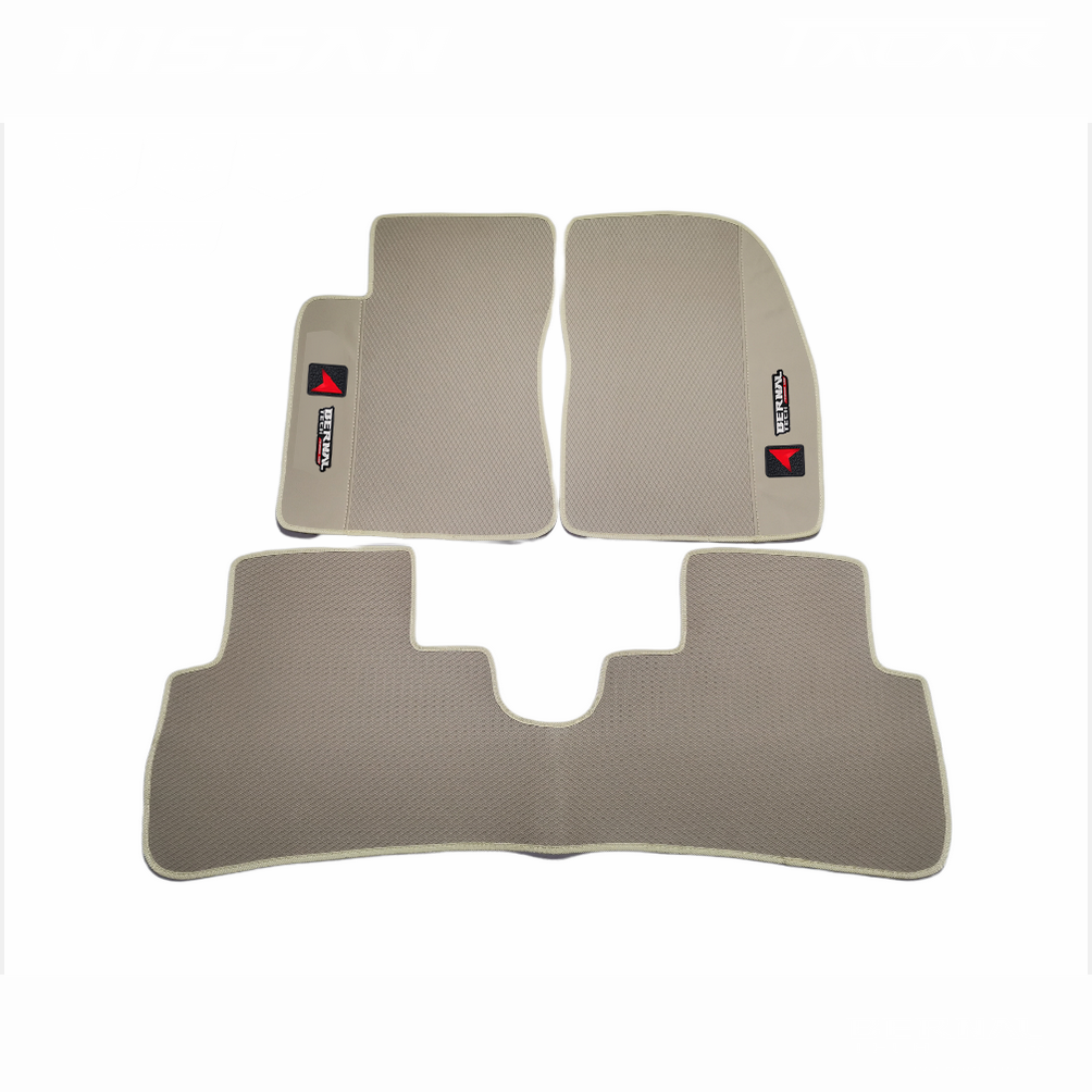 TAPETE PARA CARRO TACAR PREMIUM NISSAN TIIDA BEIGE