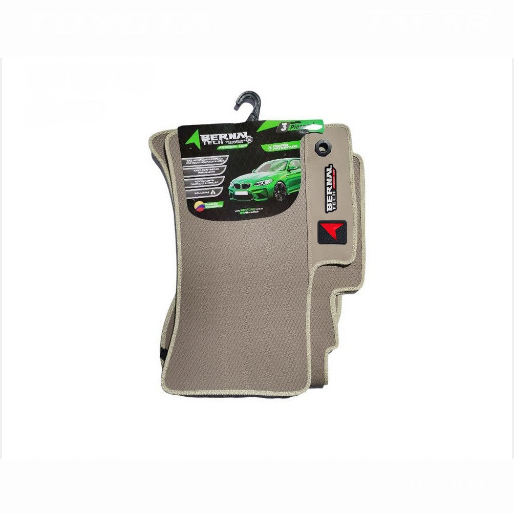 TAPETE PARA CARRO TACAR PREMIUM TOYOTA FORTUNER REVO 2017 BEIGE