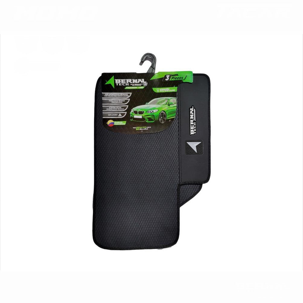 TAPETE PARA CARRO TACAR PREMIUM UNIVERSALES MOMO AZUL