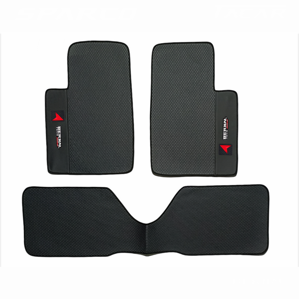 TAPETE PARA CARRO TACAR PREMIUM UNIVERSALES SPARCO ROJO MARQUILLA SEPARADA