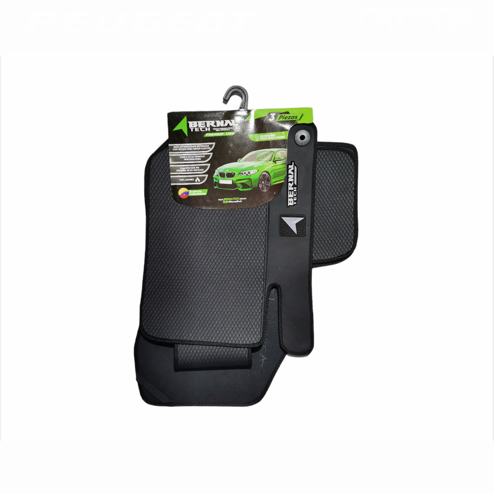 TAPETE PARA CARRO TACAR PREMIUM PEUGEOT 2008-2021 EUROPEO