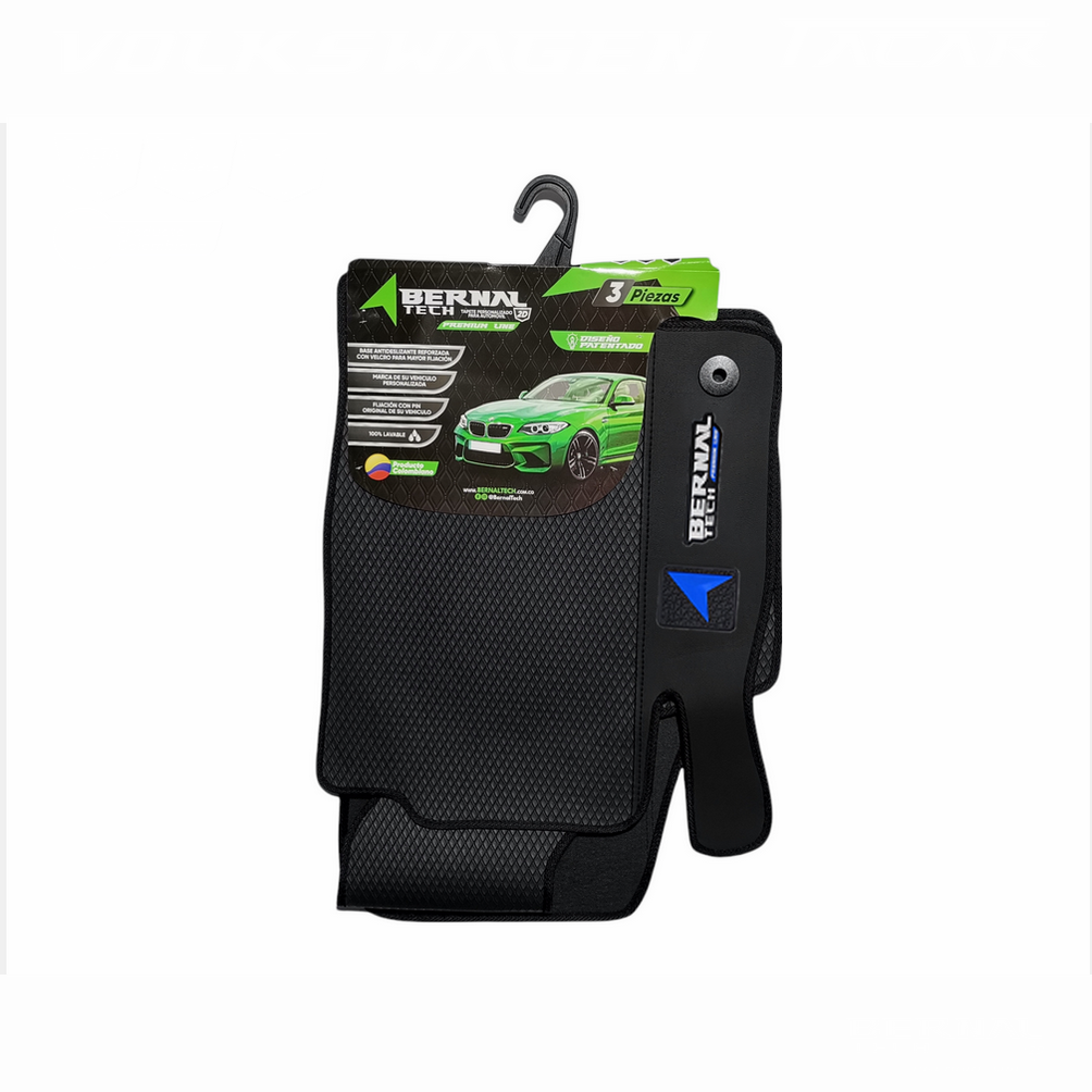 TAPETE PARA CARRO TACAR PREMIUM VOLKSWAGEN VIRTUS 2021