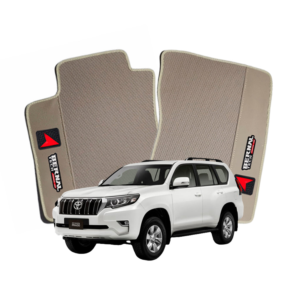 TAPETE PARA CARRO TACAR PREMIUM TOYOTA PRADO TX-L SIN EXTINTOR BEIGE