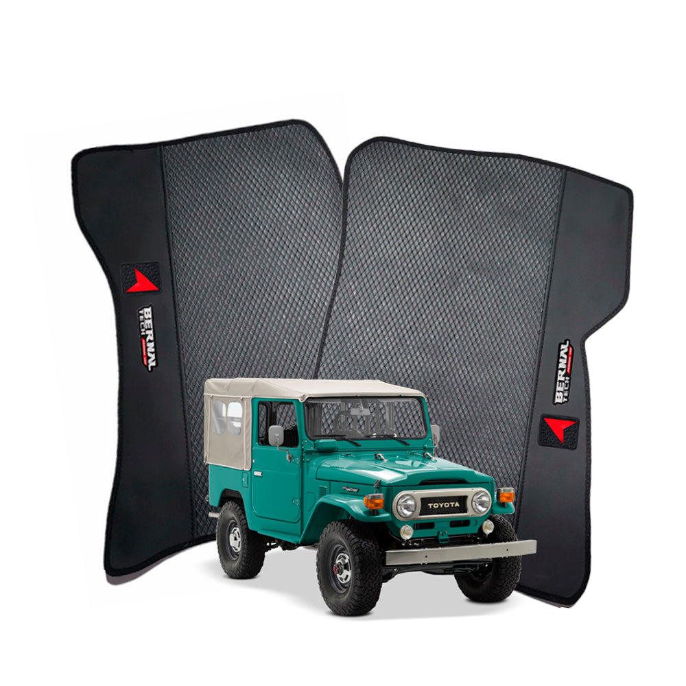 TAPETE PARA CARRO TACAR PREMIUM TOYOTA LAND CRUISER 2F,FJ 78-80 2 PIEZAS