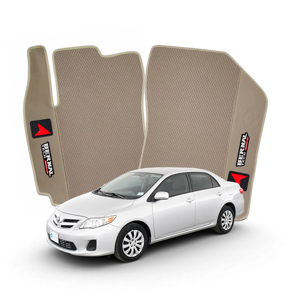 TAPETE PARA CARRO TACAR PREMIUM TOYOTA COROLLA 2012 BEIGE