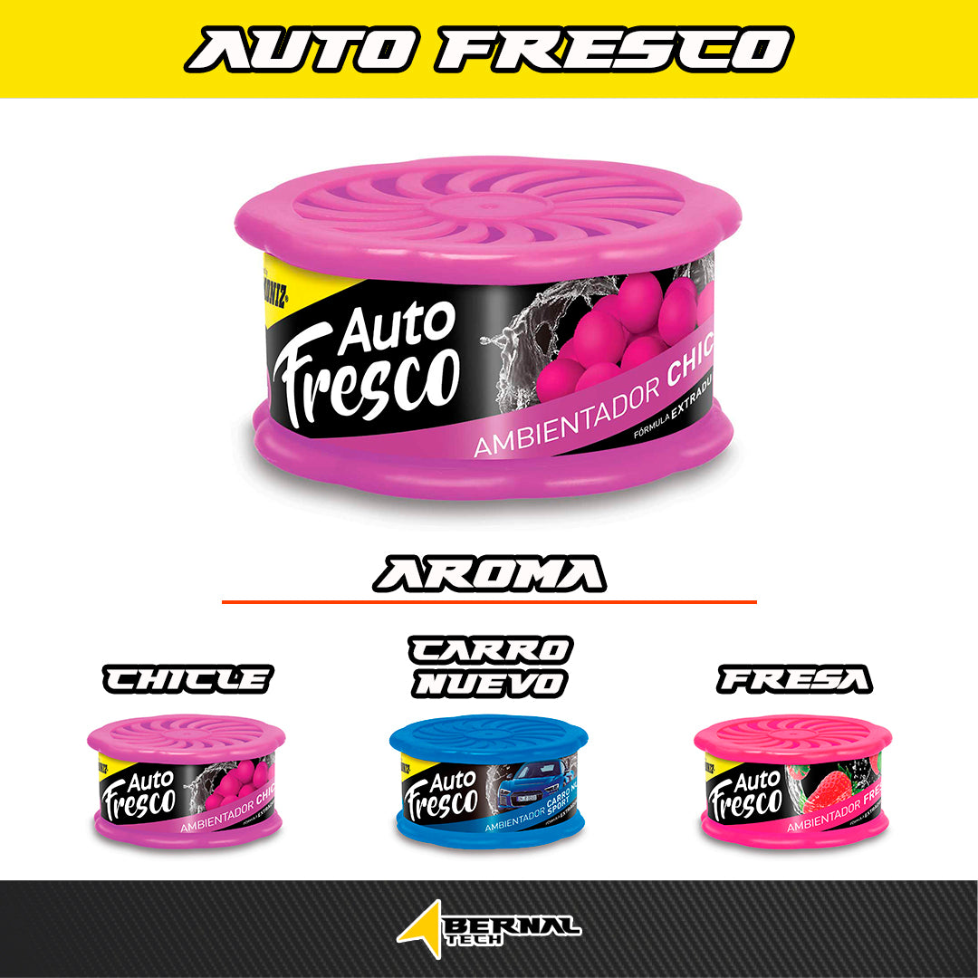 AMBIENTADOR AUTO FRESCO GEL