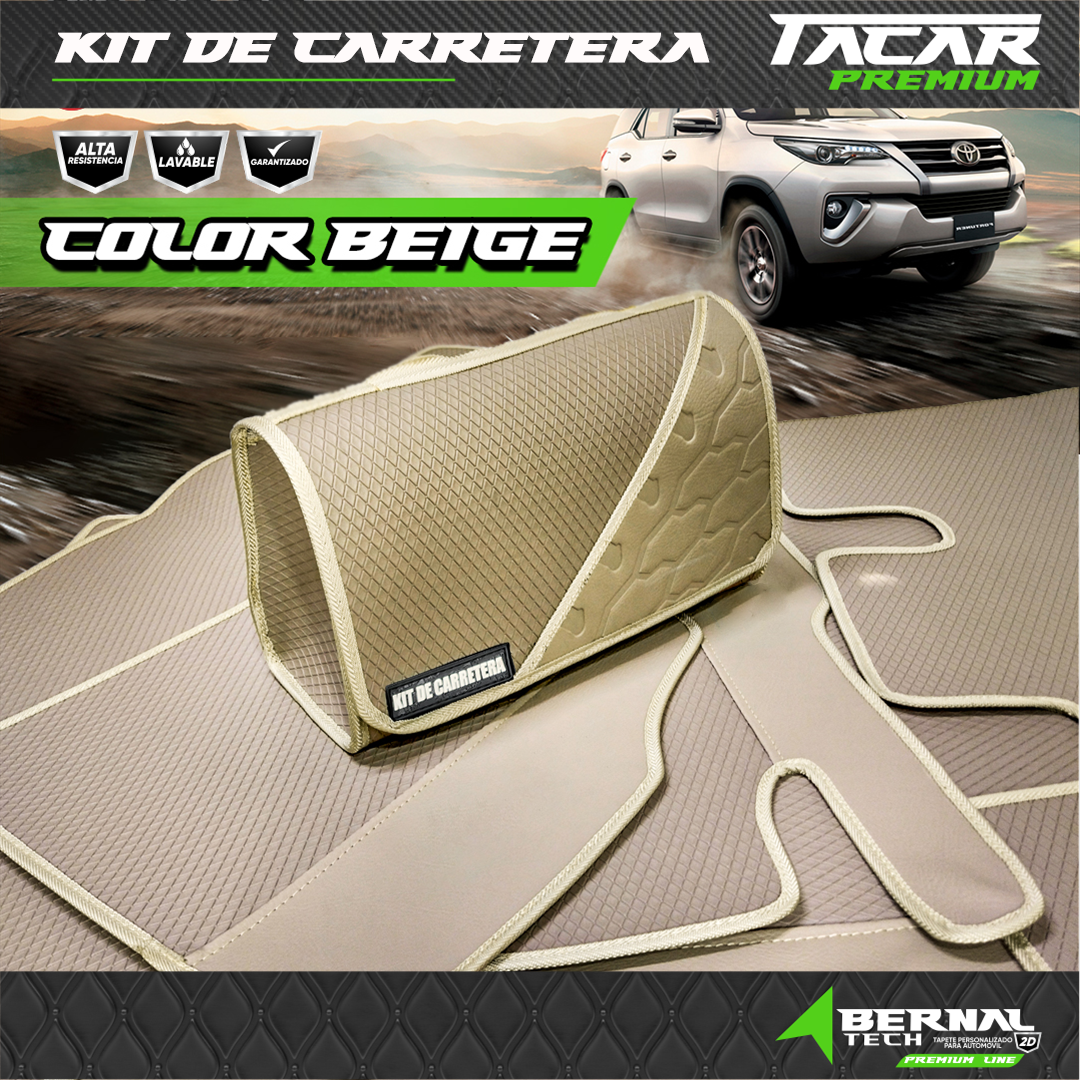MALETIN PARA KIT DE CARRETERA TACAR PREMIUM BEIGE