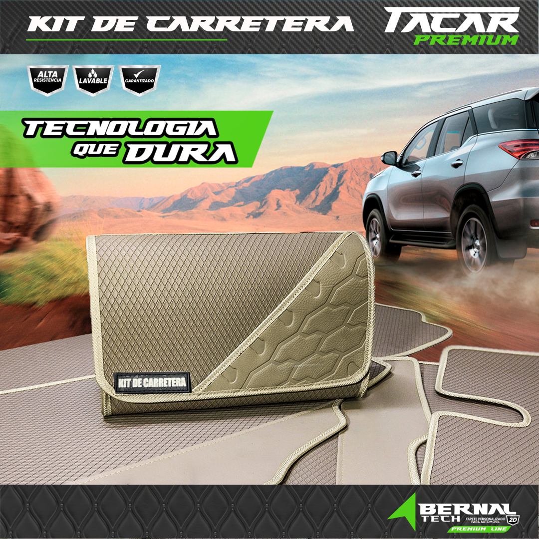 MALETIN PARA KIT DE CARRETERA TACAR PREMIUM BEIGE