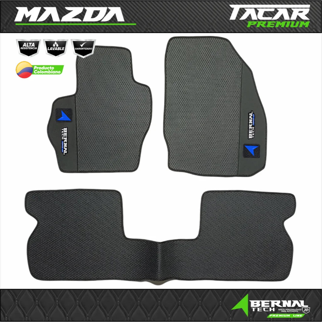 TAPETE PARA CARRO TACAR PREMIUM MAZDA 3 ALL NEW 2013