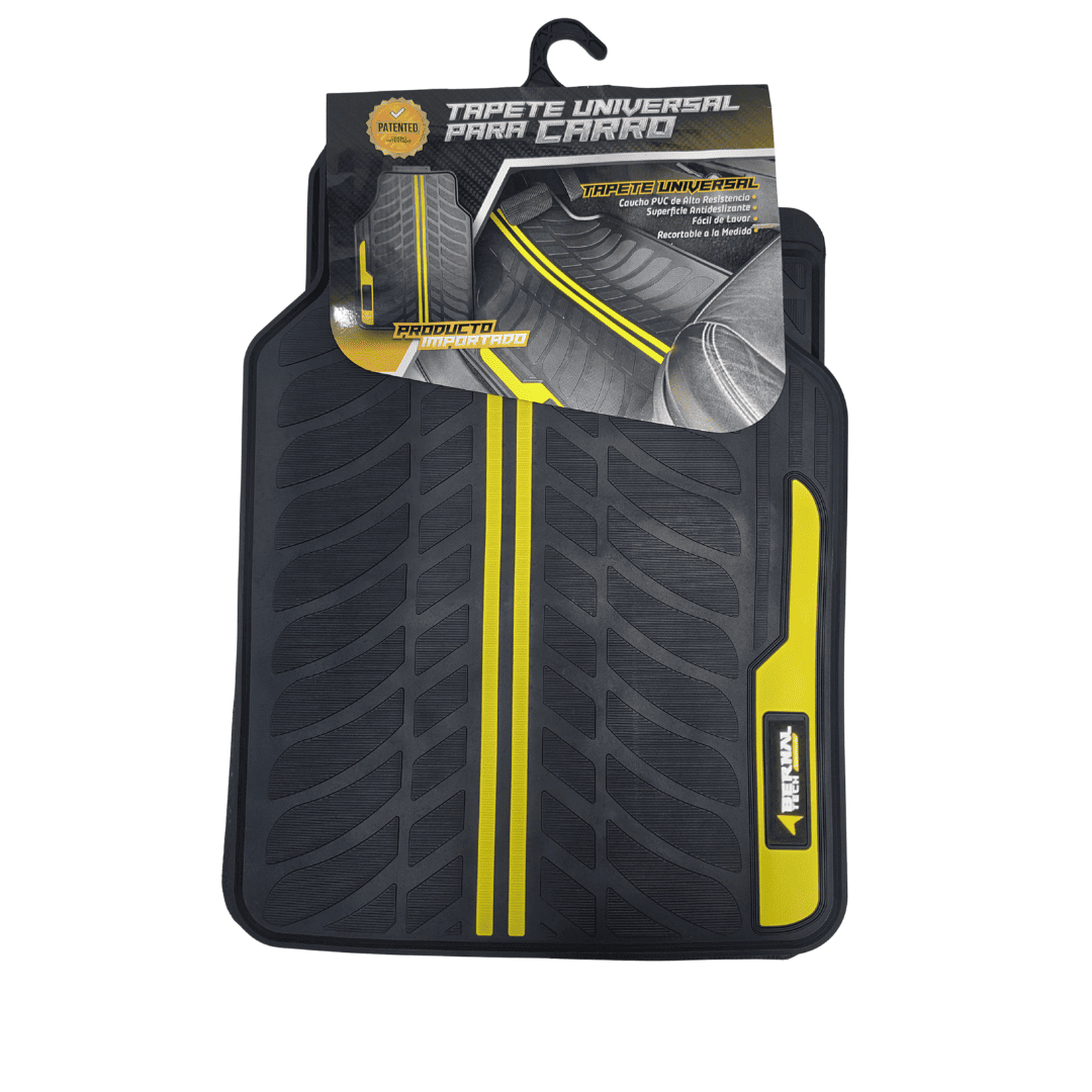 TAPETE PARA CARRO UNIVERSAL DE COLORES SPORT
